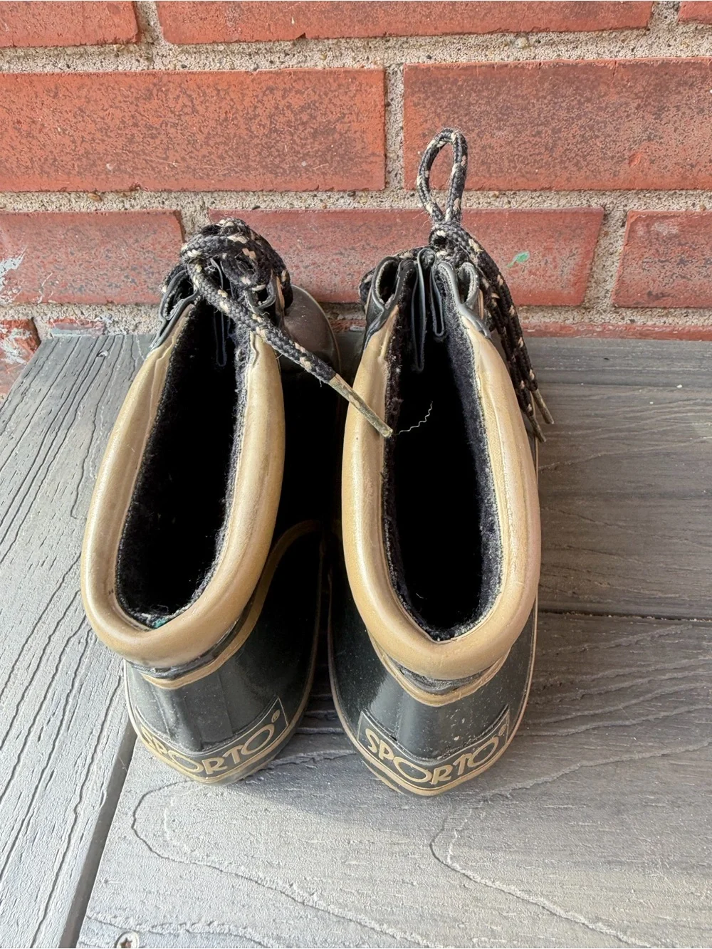Vintage Sporto Thermalite Duck Boots Winter Snow Boots Waterproof
